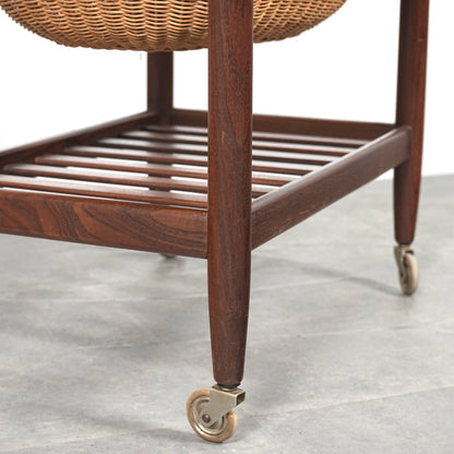 【Ejvind A.Johansson】ヴィンテージ ソーイングテーブル