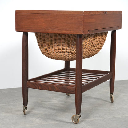 【Ejvind A.Johansson】ヴィンテージ ソーイングテーブル