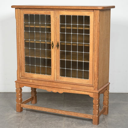 デンマークヴィンテージ ガラスキャビネット