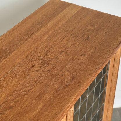 デンマークヴィンテージ ガラスキャビネット