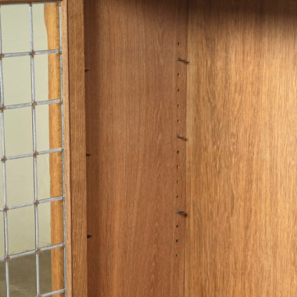 デンマークヴィンテージ ガラスキャビネット