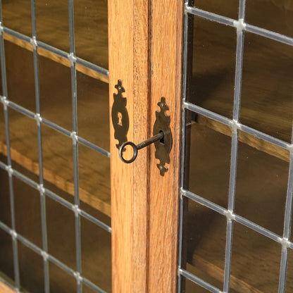 デンマークヴィンテージ ガラスキャビネット