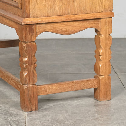 デンマークヴィンテージ ガラスキャビネット