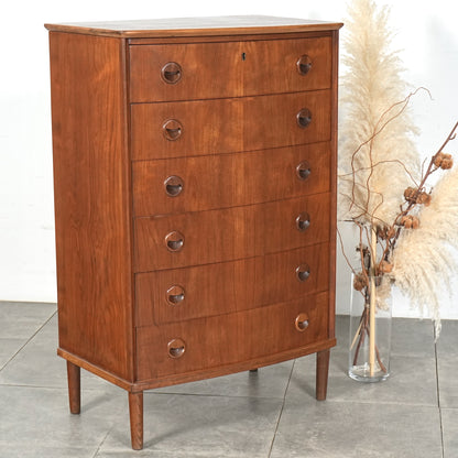 デンマークヴィンテージ ハイチェスト