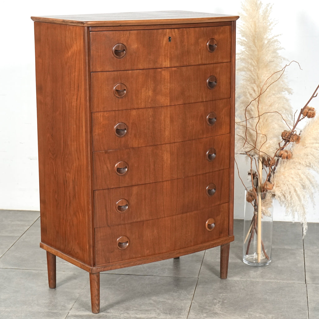 デンマークヴィンテージ ハイチェスト