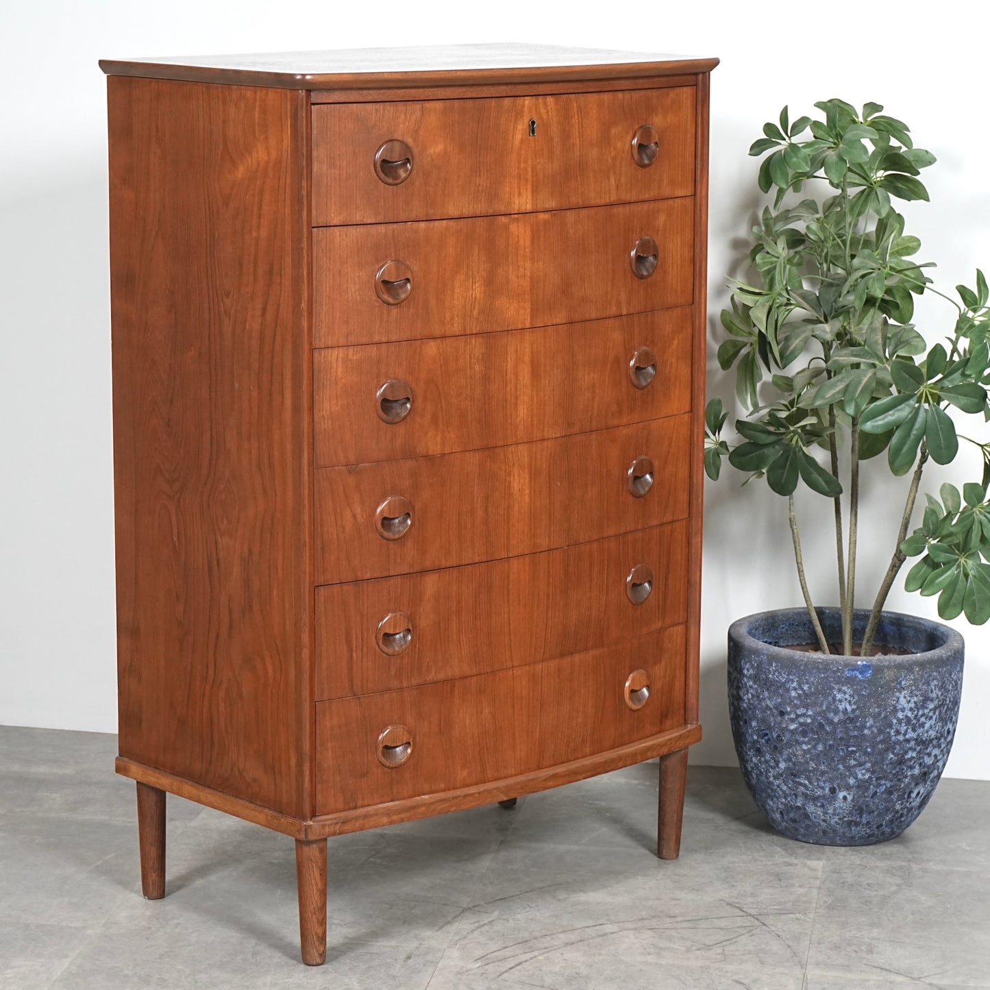 デンマークヴィンテージ ハイチェスト