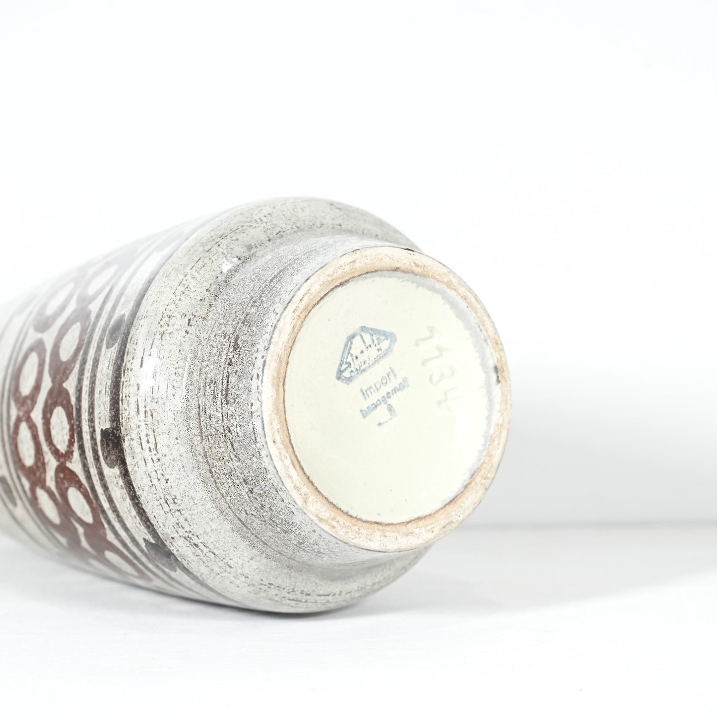 【Strehla Keramik】東ドイツ製 フラワーベース