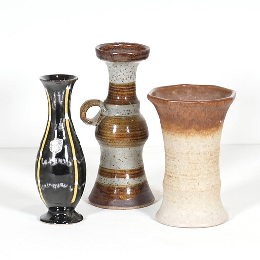 ヴィンテージ フラワーベース 3点セット