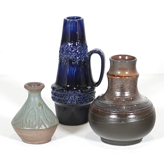 ヴィンテージ フラワーベース 3点セット