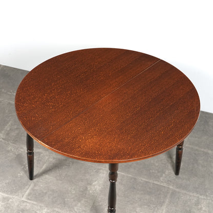 デンマークヴィンテージ エクステンションラウンドテーブル