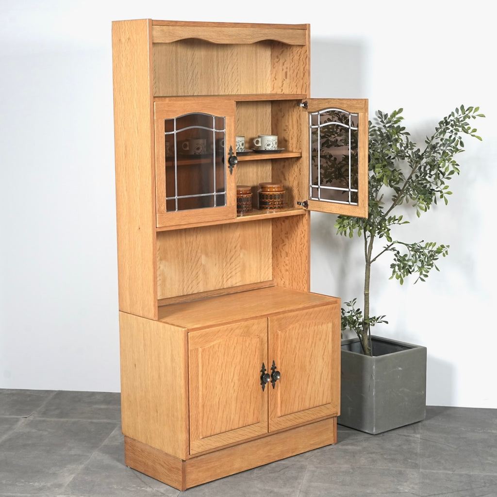 デンマークヴィンテージ ガラスキャビネット