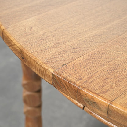 【Henning Kjaernulf】ラウンド エクステンションテーブル