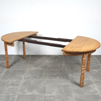 【Henning Kjaernulf】ラウンド エクステンションテーブル