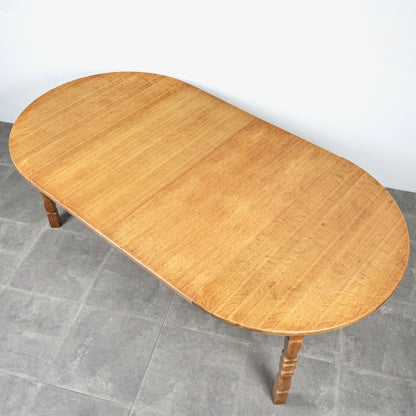 【Henning Kjaernulf】ラウンド エクステンションテーブル