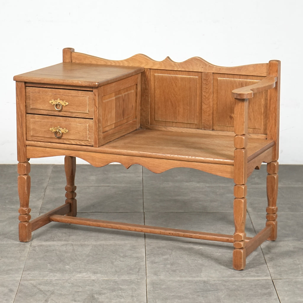 デンマークヴィンテージ テレフォンベンチ