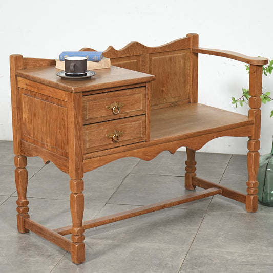 デンマークヴィンテージ テレフォンベンチ