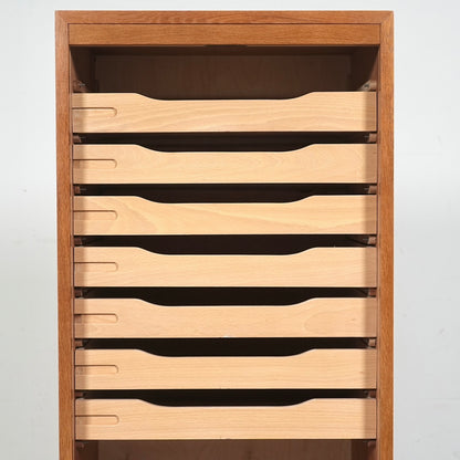 デンマークヴィンテージ ファイリングキャビネット(蛇腹扉)