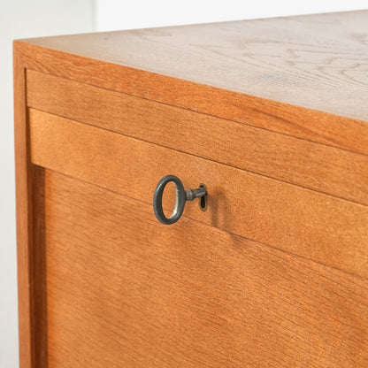 デンマークヴィンテージ ファイリングキャビネット(蛇腹扉)