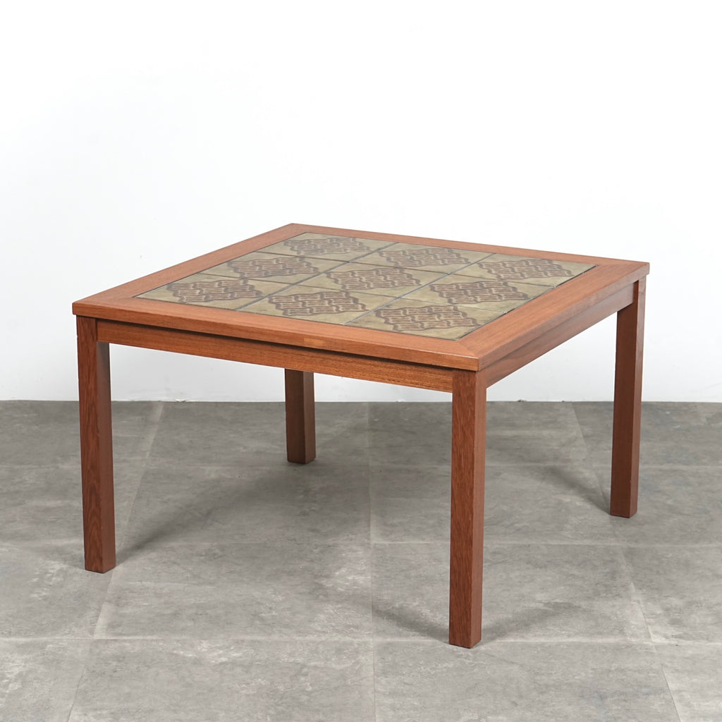 デンマークヴィンテージ タイルトップ ローテーブル