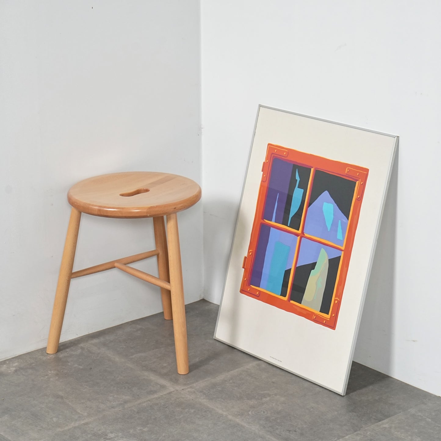 【Benny Aage Moller】"Vista Serigrafi " リトグラフ(50cm×65.5cm)