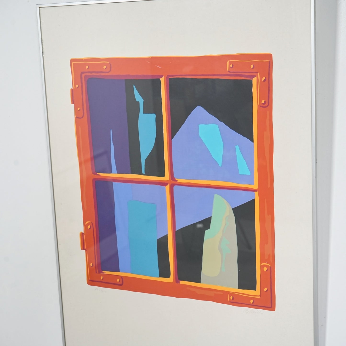 【Benny Aage Moller】"Vista Serigrafi " リトグラフ(50cm×65.5cm)
