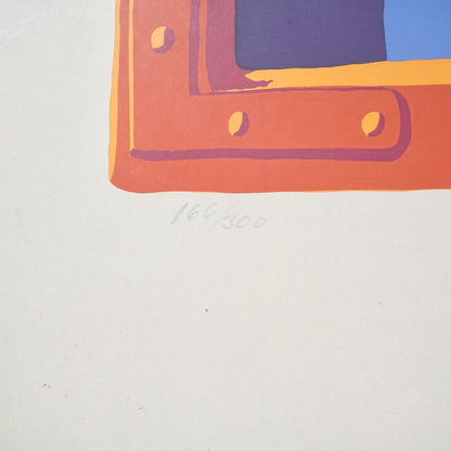【Benny Aage Moller】"Vista Serigrafi " リトグラフ(50cm×65.5cm)