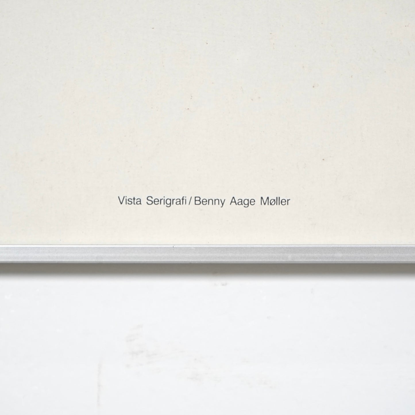 【Benny Aage Moller】"Vista Serigrafi " リトグラフ(50cm×65.5cm)