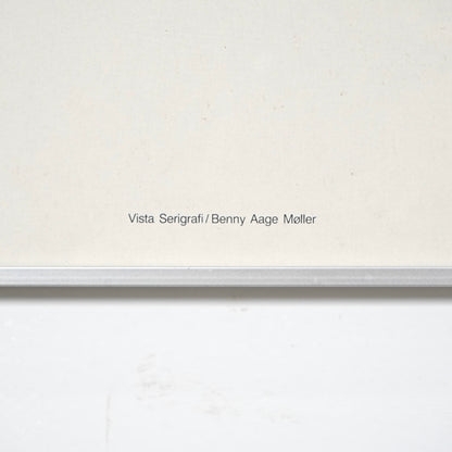 【Benny Aage Moller】"Vista Serigrafi " リトグラフ(50cm×65.5cm)