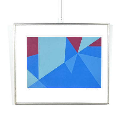 デンマークヴィンテージ リトグラフ(70.5cm×60cm)