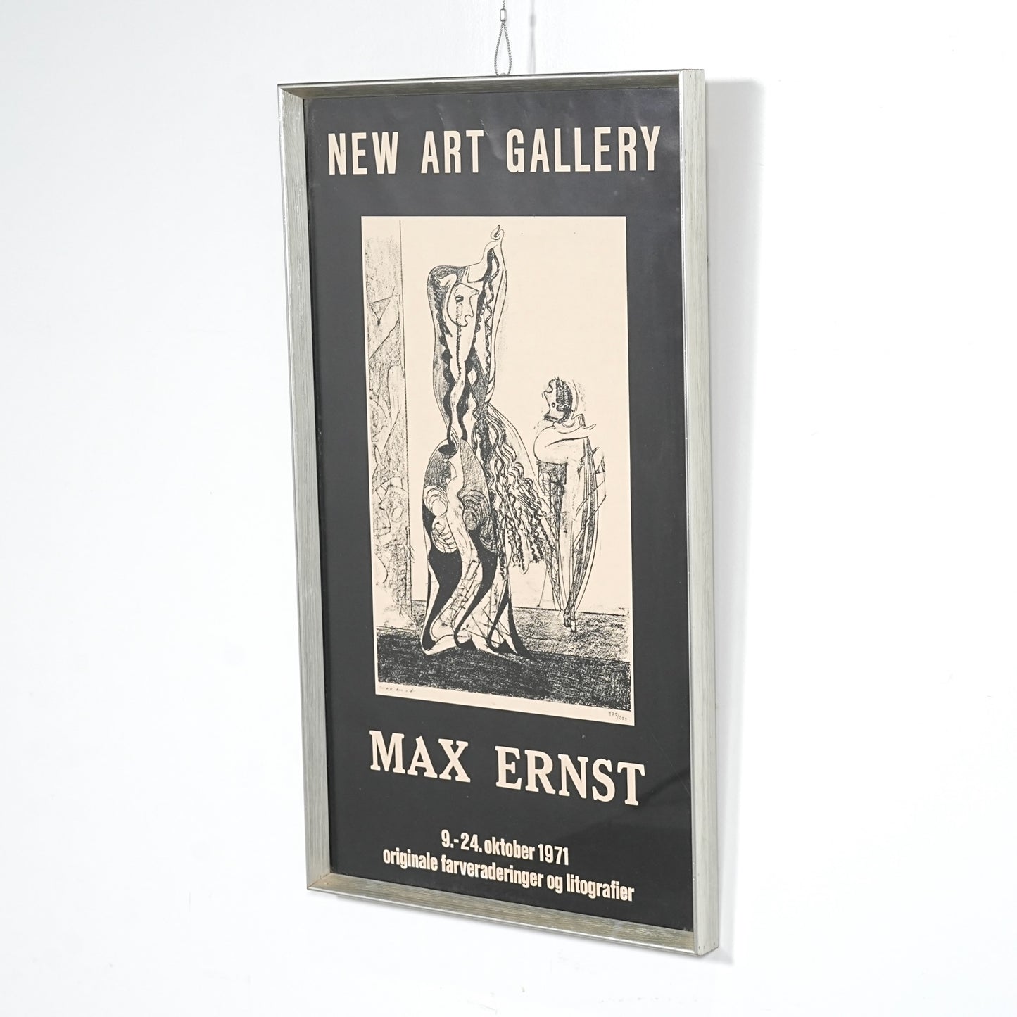 【MAX ERNST】 "Danseuses" リトグラフ(41.5cm×71.5cm)