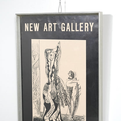 【MAX ERNST】 "Danseuses" リトグラフ(41.5cm×71.5cm)