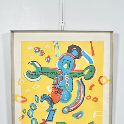 デンマークヴィンテージ リトグラフ(55.5cm×67cm)