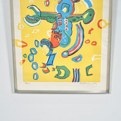 デンマークヴィンテージ リトグラフ(55.5cm×67cm)