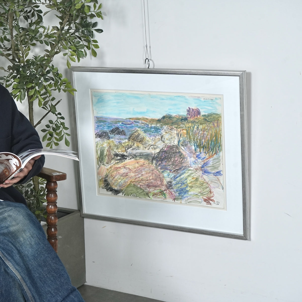 デンマークヴィンテージ ウォールアート(81cm×67.5cm)