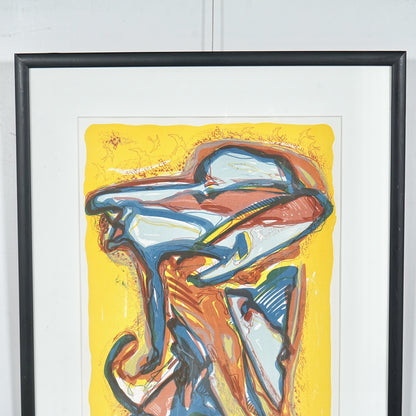 【Peter Lundberg】ヴィンテージ リトグラフ(64cm×84cm)