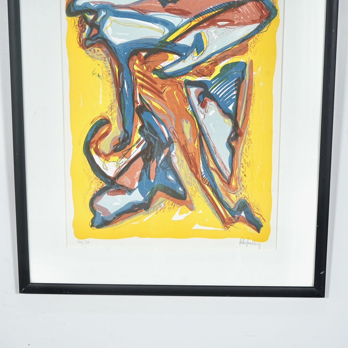 【Peter Lundberg】ヴィンテージ リトグラフ(64cm×84cm)
