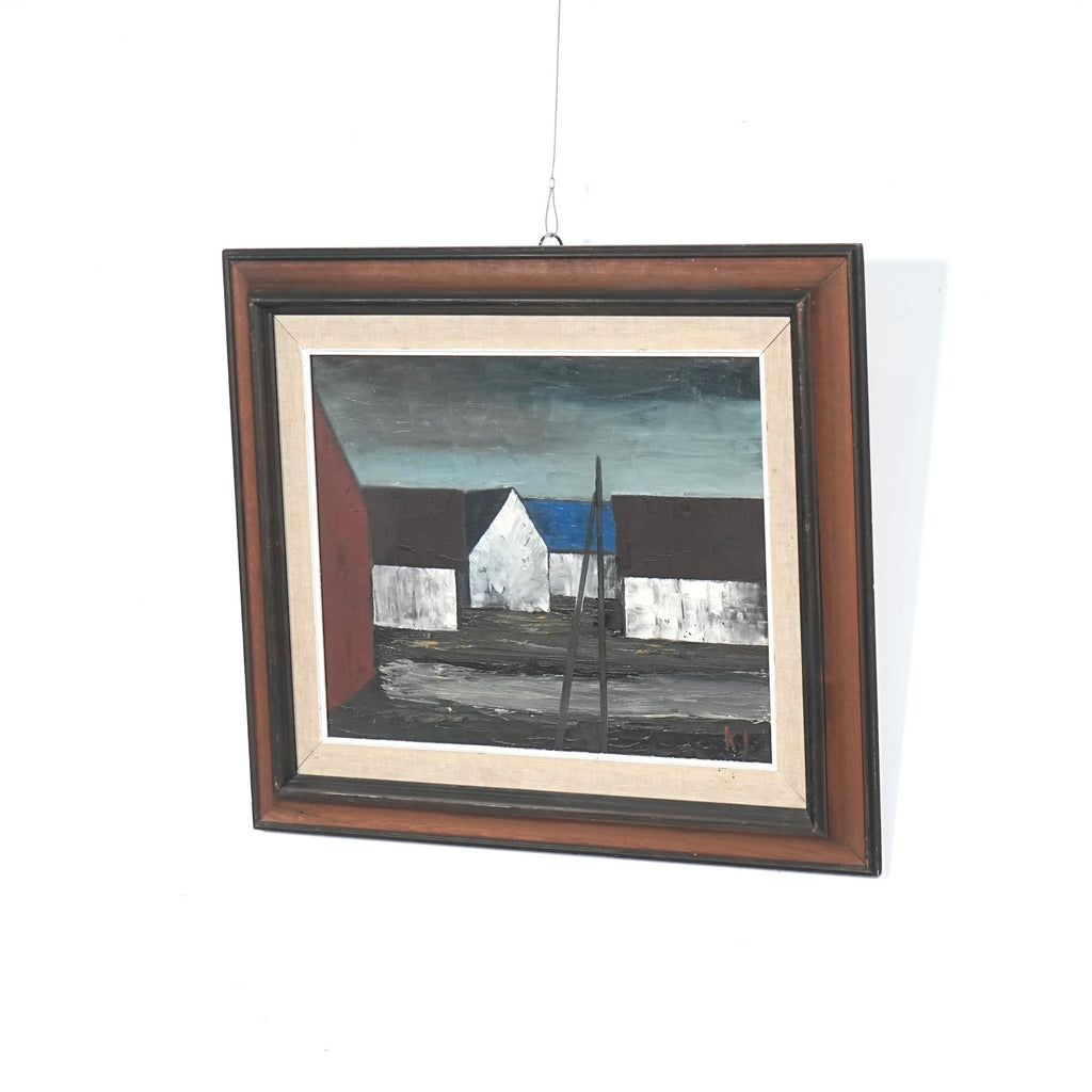 デンマークヴィンテージ オイルペイント(69cm×60cm)
