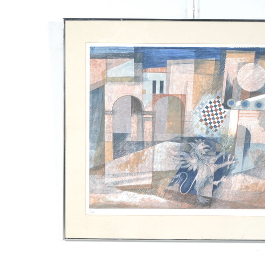 【Helge Ernst】リトグラフ(Ed.1/120) 70.5cm×61cm