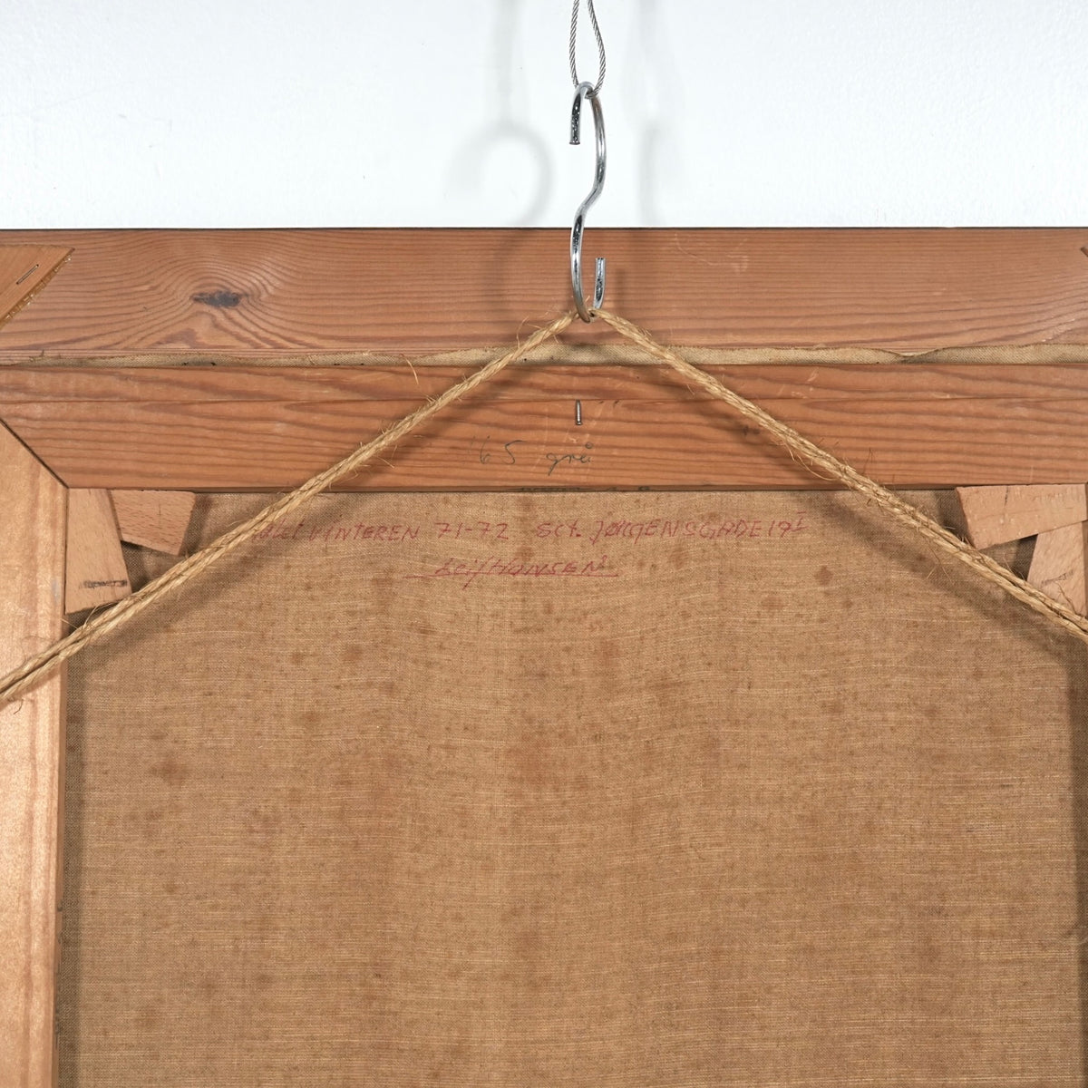 デンマークヴィンテージ オイルペイント(57.5cm×51.5cm)