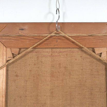 デンマークヴィンテージ オイルペイント(57.5cm×51.5cm)