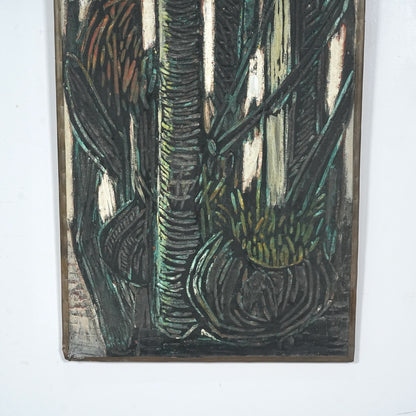 デンマークヴィンテージ ウォールデコ(49cm×99cm)