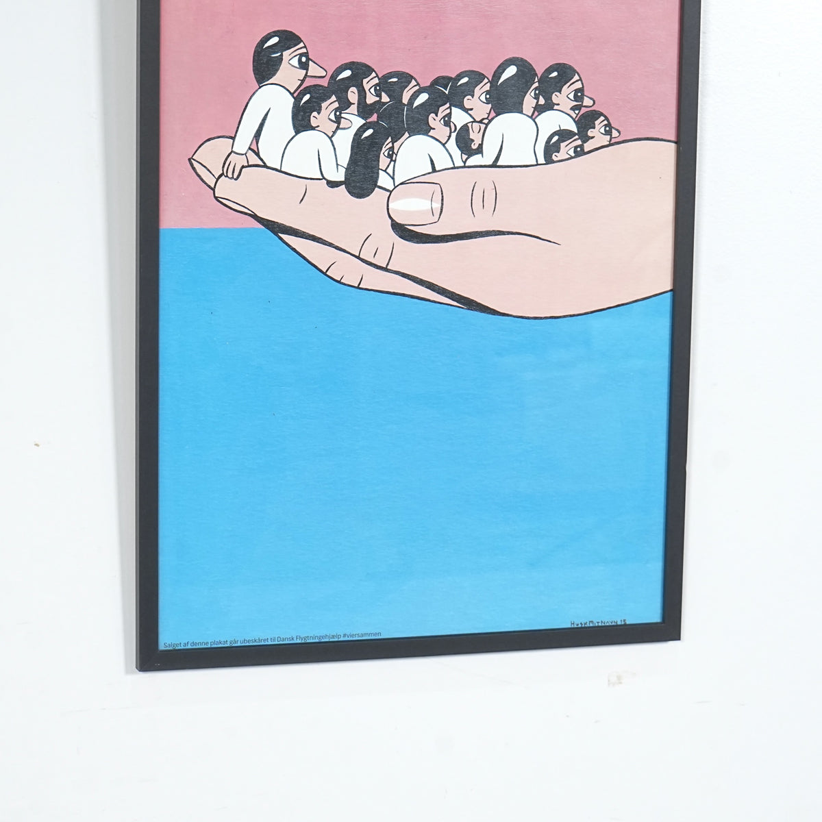 【HuskMitNavn】ヴィンテージ ウォールアート(44cm×61.5cm)
