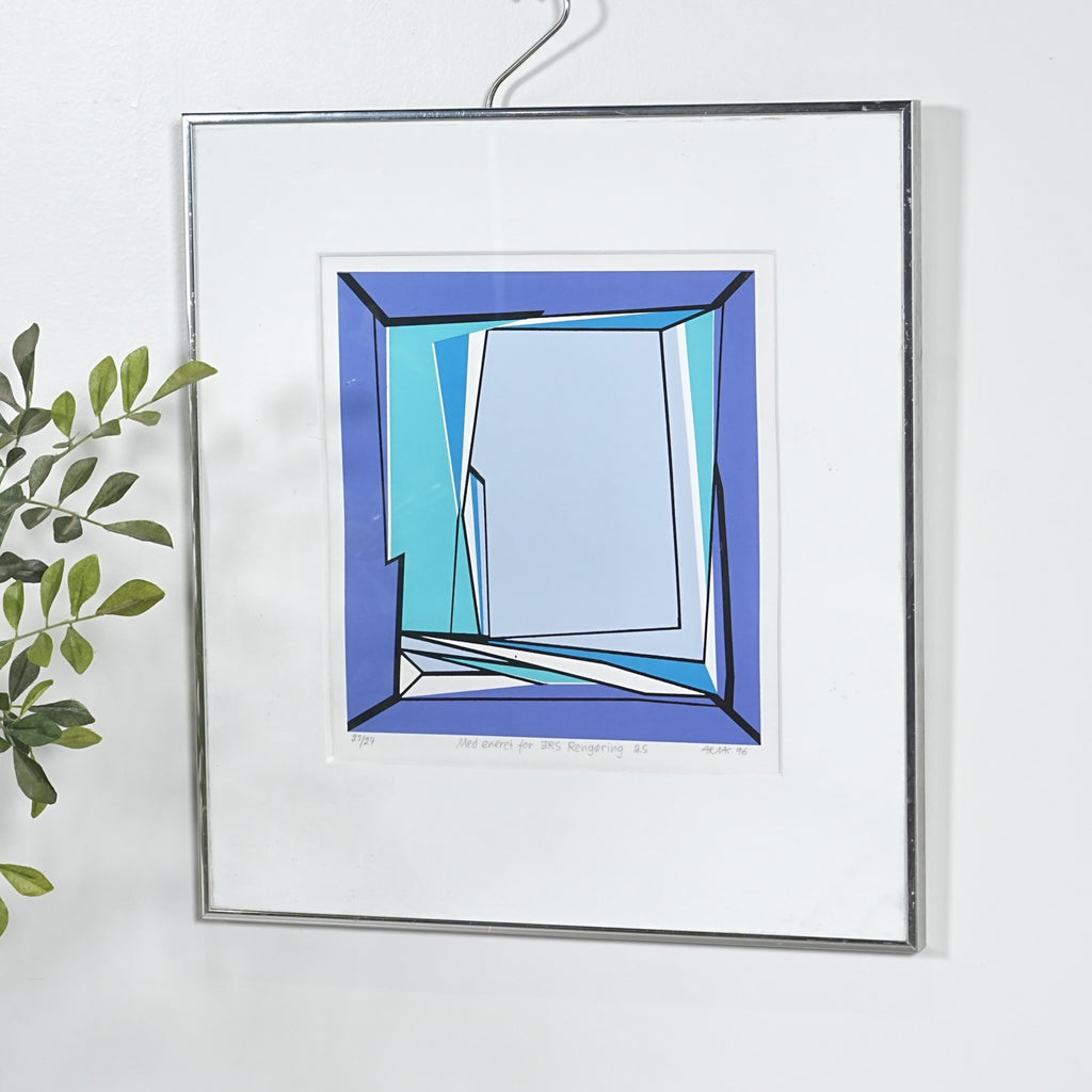 デンマークヴィンテージ リトグラフ 43.5cm×47.5cm