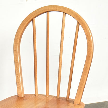 【ERCOL】ヴィンテージ フープバックチェア(メープル)