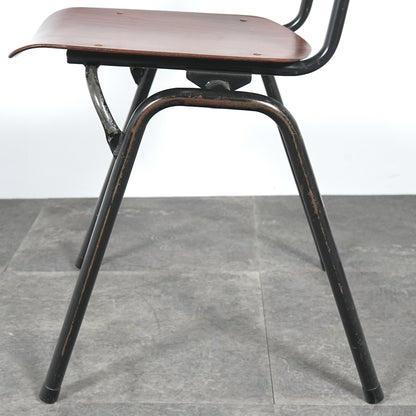 オランダヴィンテージ インダストリアル スタッキングチェア