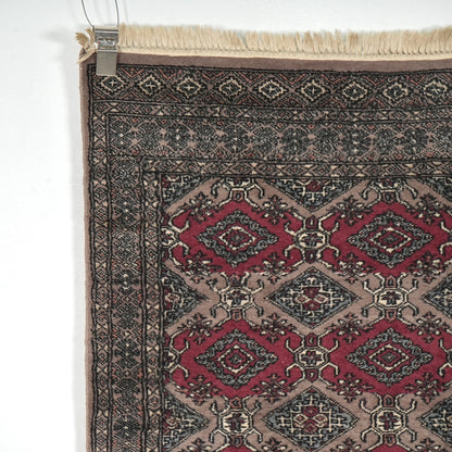 送料無料 ヴィンテージ ラグ(手織り/124cm×76.5cm)