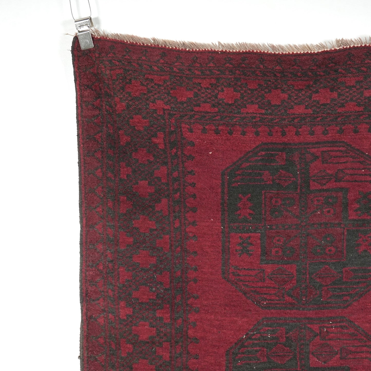 送料無料 ヴィンテージ ラグ(手織り/181cm×115.5cm)