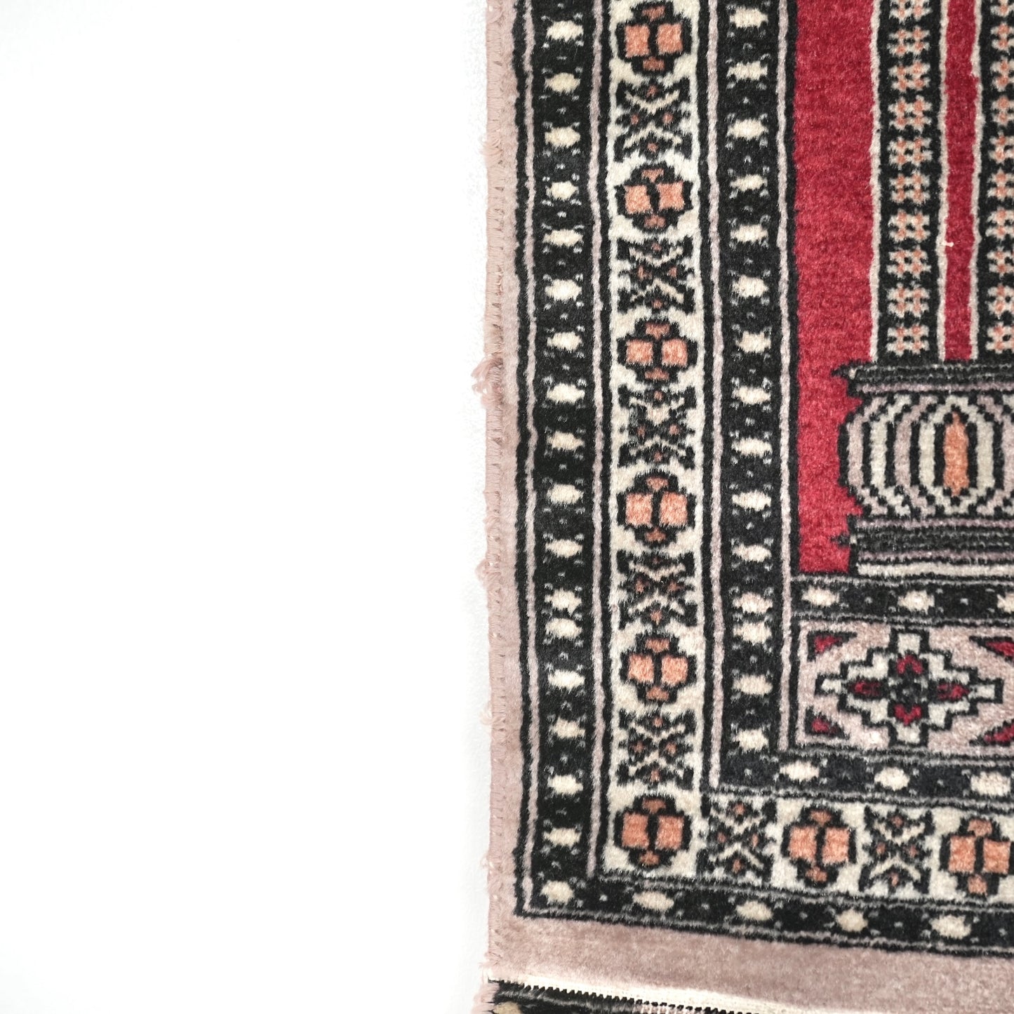 送料無料 ヴィンテージ ラグ(手織り/101cm×64cm)