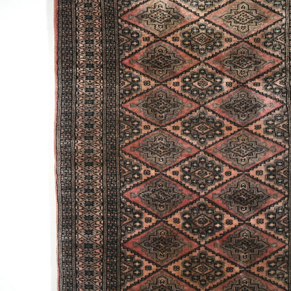 送料無料 ヴィンテージ ラグ(手織り/160.5cm×95cm)