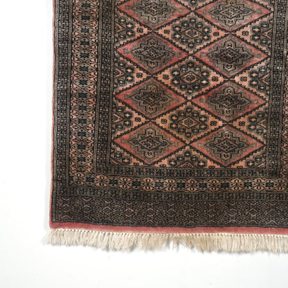 送料無料 ヴィンテージ ラグ(手織り/160.5cm×95cm)